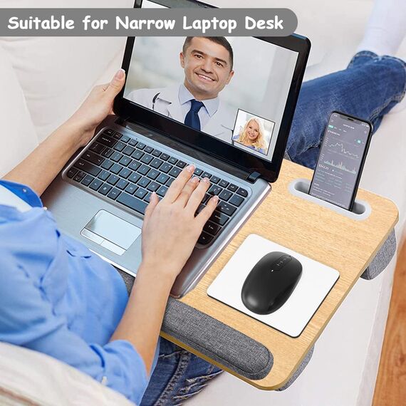 Dapesuom kleines Mauspad, 15,2 x 12,7 cm, mit Rutschfester Gummiunterseite, wasserdichtes Mini-Mauspad für Damen, Herren, kabellose Maus Laptops, Zuhause, Reisen, Elfenbeinweiß