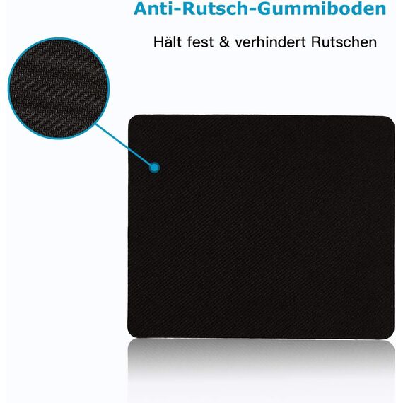 AOKSUNOVA Mauspad Katze Mousepad Klein Mauspad 24 x 20 cm Mousepad mit Motiv für Gaming Büro Office