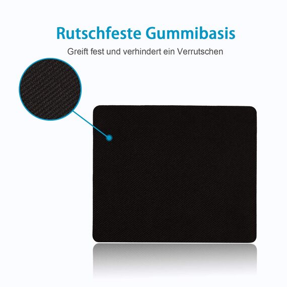 AOKSUNOVA Mauspad mit Motiv Gaming und Office Mousepad für Laptop, Computer PC, 240 × 200 × 2 mm, klein, bunt