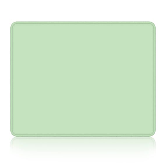 Dapesuom kleines Mauspad, 26 x 21 cm, mit Rutschfester Gummiunterseite, wasserdichtes Mini-Mauspad für Damen, Herren, kabellose Maus Laptops, Zuhause, Büro, Reisen, Seegrün