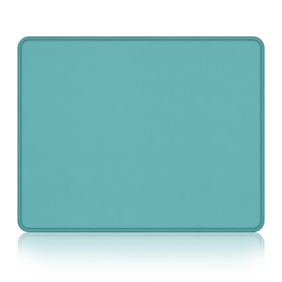 Dapesuom kleines Mauspad, 26 x 21 cm, mit Rutschfester Gummiunterseite, wasserdichtes Mini-Mauspad für Damen, Herren, kabellose Maus Laptops, Zuhause, Büro, Reisen, Malachitgrün