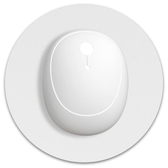 Dapesuom kleines Mauspad, 15.2 x 15.2 cm, mit Rutschfester Gummiunterseite, wasserdichtes Mini-Mauspad für Damen, Herren, kabellose Maus Laptops, Zuhause, Reisen, Weltraumgrau