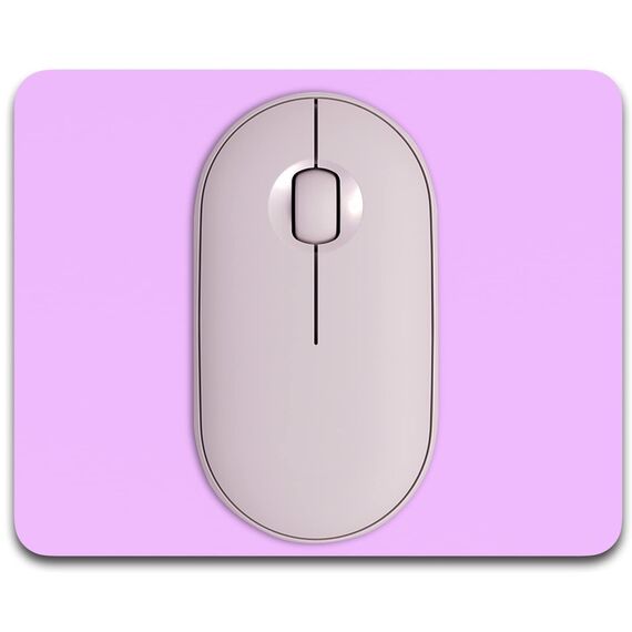 Dapesuom kleines Mauspad, 15,2 x 12,7 cm, mit Rutschfester Gummiunterseite, wasserdichtes Mini-Mauspad für Damen, Herren, kabellose Maus Laptops, Zuhause, Reisen, Vanilleviolett