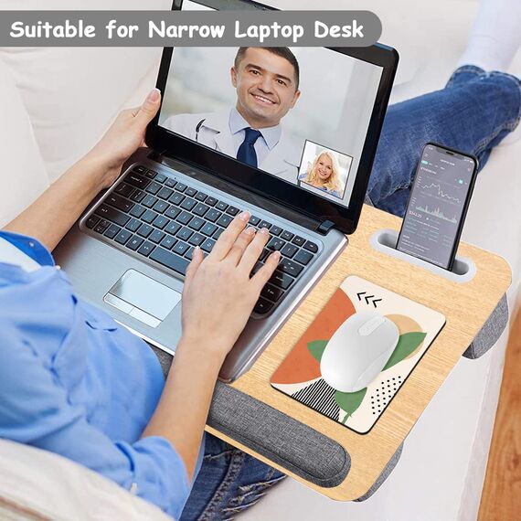 Dapesuom kleines Mauspad, 15,2 x 20,3 cm, mit Rutschfester Gummiunterseite, wasserdichtes Mini-Mauspad für Damen, Herren, kabellose Maus Laptops, Büro, Reisen, Zuhause, Malerei