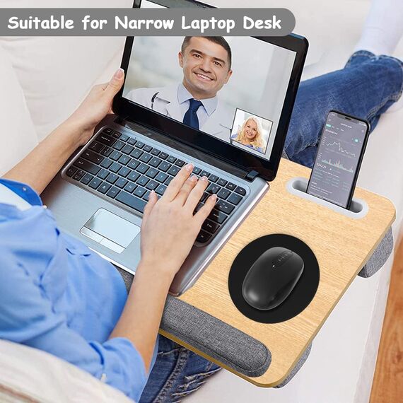 Dapesuom kleines Mauspad, 15.2 x 15.2 cm, mit Rutschfester Gummiunterseite, wasserdichtes Mini-Mauspad für Damen, Herren, kabellose Maus Laptops, Zuhause, Büro, Reisen, Tiefschwarz