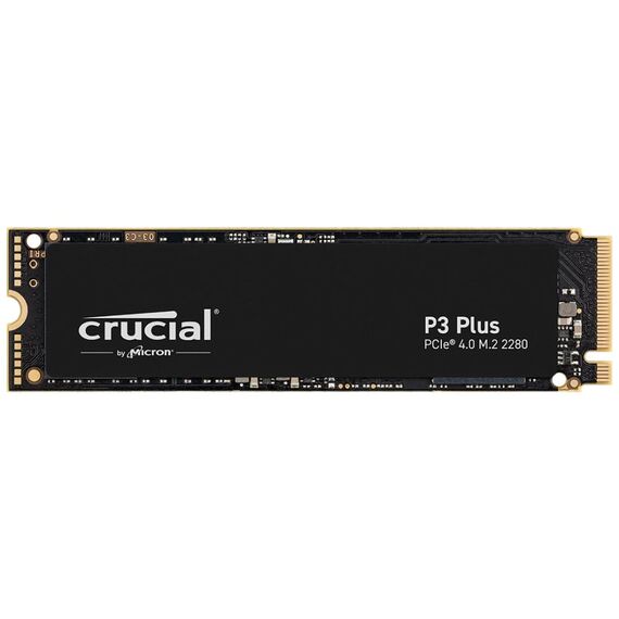 Crucial P3 Plus SSD 500GB M.2 PCIe Gen4 NVMe Interne SSD, bis 4.700 MB/s, Laptop und Desktop kompatibel, Solid State Drive Festplatte - CT500P3PSSD8