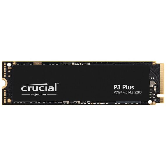 Crucial P3 Plus SSD 1TB M.2 PCIe Gen4 NVMe Interne SSD, 5.000 MB/s Lesen, 3.600 MB/s Schreiben, Laptop und Desktop kompatibel, Solid State Drive Festplatte - CT1000P3PSSD801
