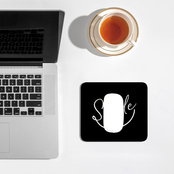 AOKSUNOVA Mauspad Klein 18 x 16 cm Mauspad Mini Bunt Mousepad mit Motiv (MD-278, 180 x 160 mm)