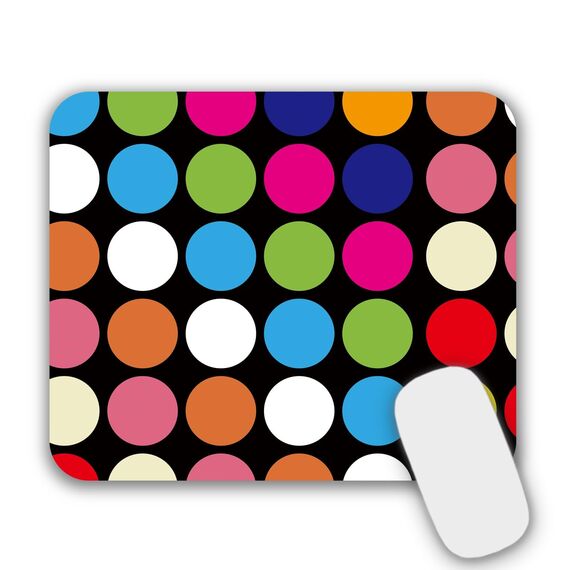 AOKSUNOVA Mauspad Klein mit Motiv Kleines Mousepad Muster 24 x 20 cm Bunt
