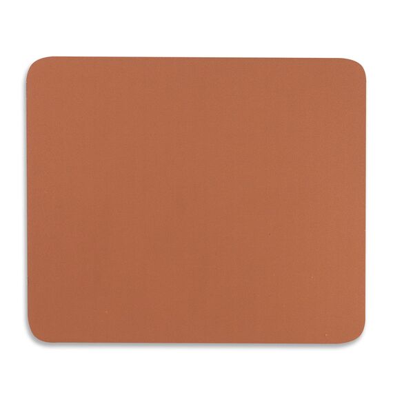 AOKSUNOVA Mauspad Klein Mousepad Mouse Pad 24 x 20 x 0,3 cm Rostbraun