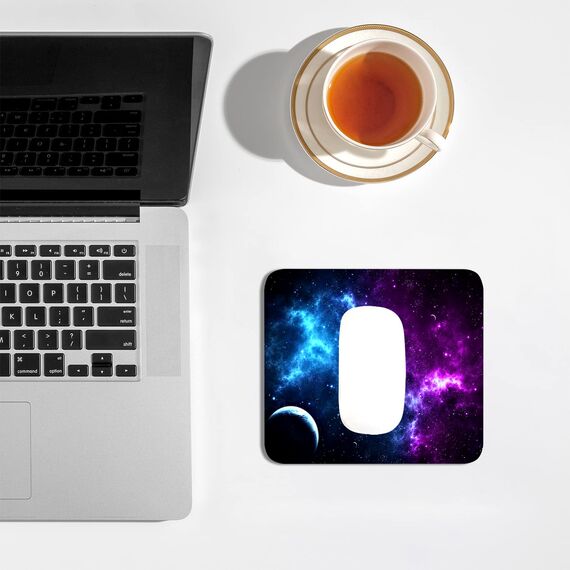 AOKSUNOVA Mauspad Klein 18 x 16 cm Mauspad Mini Bunt Mousepad mit Motiv (MD-380, 180 x 160 mm)