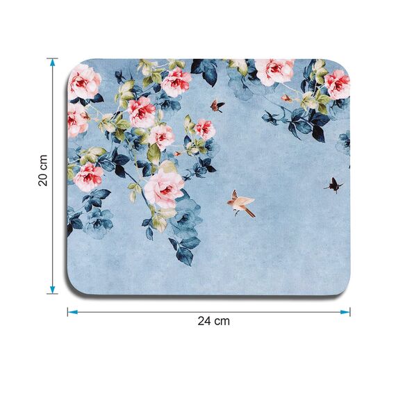 AOKSUNOVA Mauspad klein mit Motiv, rutschfest Mousepads Waschbar Verschleißfest für PC, Computer und Laptop Gaming Office Mouse Pad
