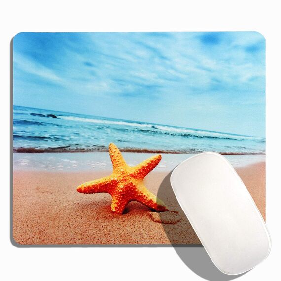 AOKSUNOVA Mauspad Klein Office Mauspad Mouse Pad Design rutschfest 24 x 20 cm