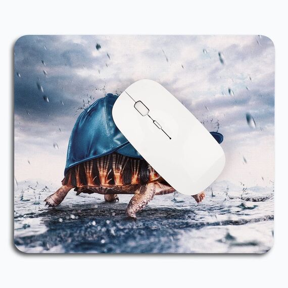 AOKSUNOVA Mauspad klein mit Motiv Kawaii Gaming und Office Mousepad für Laptop, Computer & PC, rutschfest, Waschbar,24 x 20 x 0,3 cm Mouse Pad