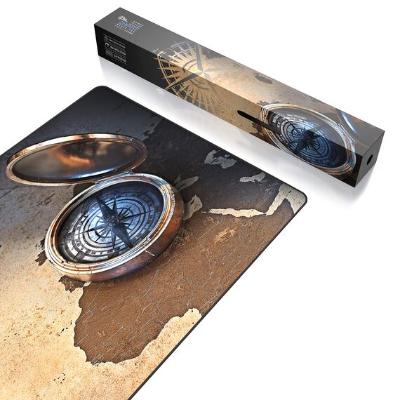 CSL - Übergröße Mauspad Gaming 1200x600mm - XXXL Mousepad groß mit Motiv - Tischunterlage Large Size - verbessert Präzision und Geschwindigkeit - XXL z.B. für Logitech Maus und Tastatur