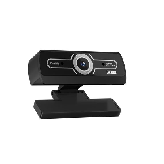 Diccik Webcam 2K, USB A Webcam mit Mikrofo, Kamera PC, Rauschunterdrückung Automatische Fixfokus für Live Streaming, Videoanrufe, Konferenzen, Spiel, PC/Mac/Notebook/MacBook