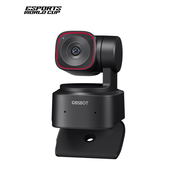 OBSBOT Tiny 2 Lite - 4K Webcam PTZ KI Tracking Streaming Kamera, Webcam mit Mikrofon, 1/2" Sensor, HDR, Gestensteuerung, 60 FPS PC Kamera, USB Web Cam für Meetings, Gaming, Video Calls, etc.