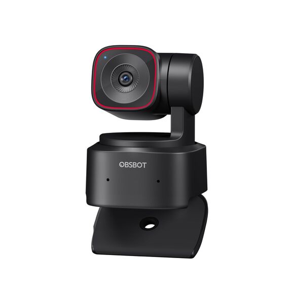 OBSBOT Tiny 2 Lite - 4K Webcam PTZ KI Tracking Streaming Kamera, Webcam mit Mikrofon, 1/2" Sensor, HDR, Gestensteuerung, 60 FPS PC Kamera, USB Web Cam für Meetings, Gaming, Video Calls, etc.