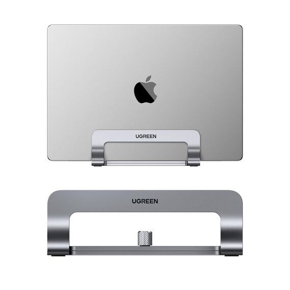 UGREEN Laptop Ständer Vertikaler Aluminium Vertikal Stand Laptopständer Platzsparender Laptop Halter mit thermischer Basis für Laptops,MacBook Air,Pro,Samsung, iPad,Tablets