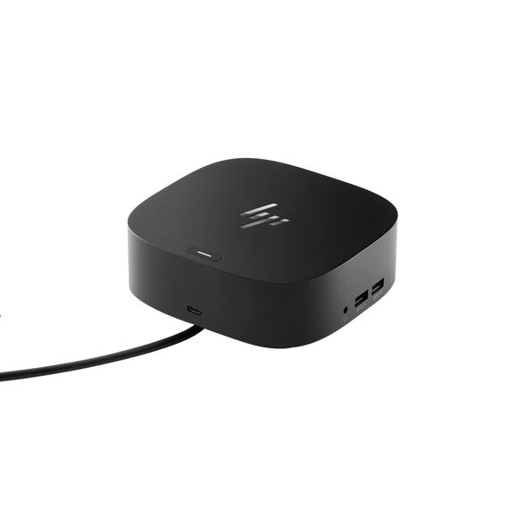 HP USB-C G5 Essential Dockingstation | USB-C Hub | USB Hub | Thunderbolt | USB-C | USB 3.0 | 2x 1.4 DisplayPorts | HDMI 2.0 | Audio | RJ-45 | Schwarz
