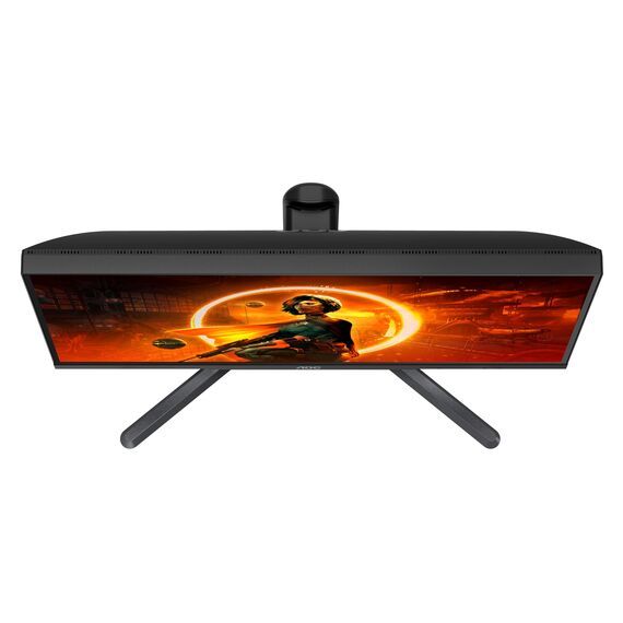 AOC Gaming Q27G3XMN - 27 Zoll QHD Monitor, 180 Hz, FreeSync Prem. Pro., HDR1000 (2560x1440, 1 ms GtG, HDMI, Display Port) schwarz-rot