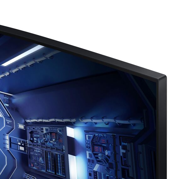 Samsung Gaming Monitor G5 C34G55TWWP, 34 Zoll, VA-Panel, UWQHD-Auflösung, AMD FreeSync Premium, Krümmung 1000R, Bildwiederholrate 165 Hz, Reaktionszeit 1 ms (MPRT), schwarz