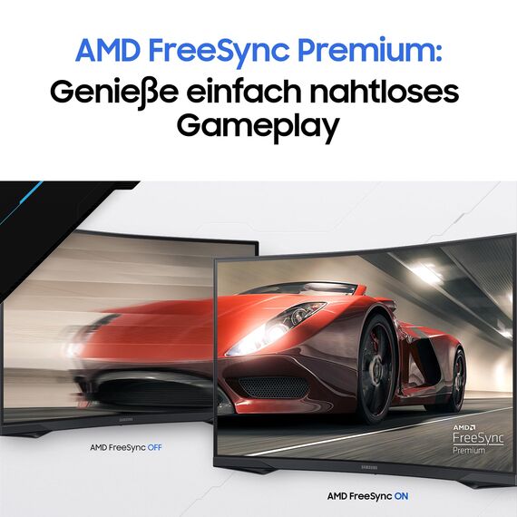 Samsung Gaming Monitor G5 C34G55TWWP, 34 Zoll, VA-Panel, UWQHD-Auflösung, AMD FreeSync Premium, Krümmung 1000R, Bildwiederholrate 165 Hz, Reaktionszeit 1 ms (MPRT), schwarz