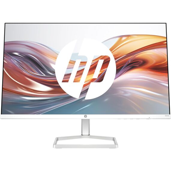 HP Series 5 524sa FHD IPS Monitor mit Lautsprechern | 60,5 cm (23,8 Zoll) | 100Hz | 16:9 | 1500:1 Kontrast | 99% sRGB | HDMI 1.4 | VGA | Entspiegelt | Neigung -5°+25° | Nachhaltig produziert | Weiß