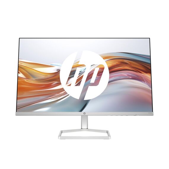 HP Series 5 524sw FHD IPS Monitor | 60,5 cm (23,8 Zoll) | 100Hz | 1920x1080 Pixel (16:9) | 1500:1 Kontrast | 99% sRGB | HDMI 1.4 | VGA | -5 bis +25°Neigung | Nachhaltig | Weiß-Silber