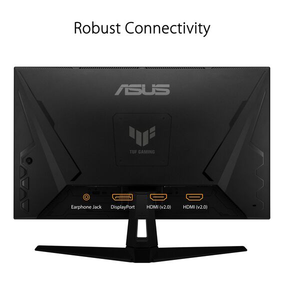 ASUS TUF Gaming VG27AQ3A - 27 Zoll WQHD Monitor - 180 Hz, 1ms GtG, G-Sync, FreeSync, , ELMB, GameFast Input , HDR10 - Fast-IPS Panel, 16:9, 2560x1440, DisplayPort, HDMI, Speaker, Schwarz,27" WQHD