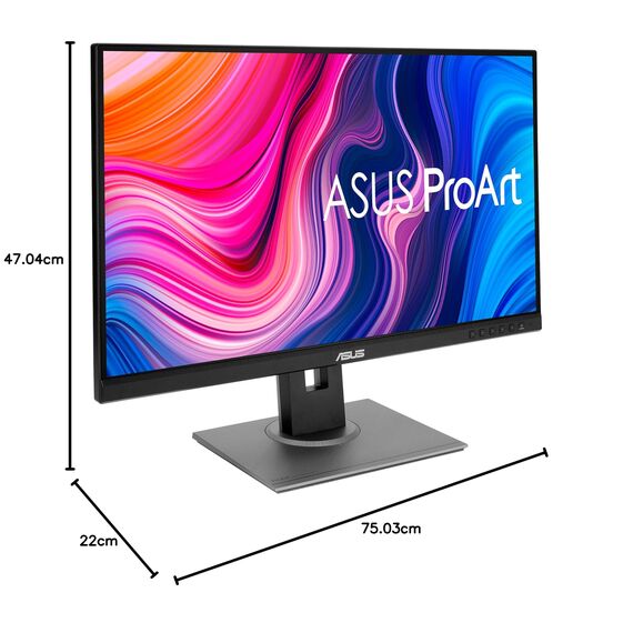ASUS ProArt PA278QV - 27 Zoll WQHD Professioneller Monitor - 16:9 IPS, 2560x1440 - ergonomisch, Pivot, Calman, Rahmenlos, hohe Farbtreue - DVI, DisplayPort, HDMI, Mini-DP, USB-Hub