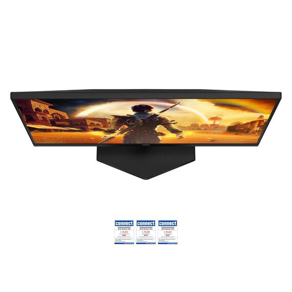AOC Q27G42ZE 27 Zoll WQHD Gaming Monitor, 260Hz, Fast IPS Panel, 0.3ms MPRT, Adaptive Sync, HDR10, G-Sync Compatible, (2560x1440 HDMI 1x 2.0 DP 1x 1.4) Schwarz