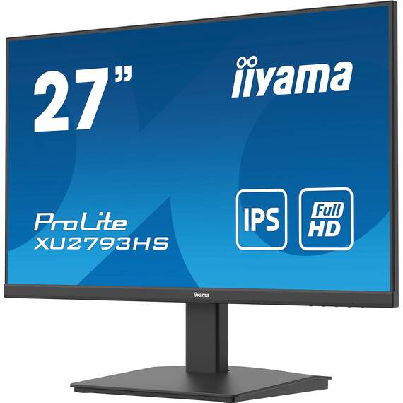 iiyama Prolite XU2793HS-B7 68,6cm 27" IPS LED-Monitor Full-HD 100Hz HDMI DP Adaptive Sync schwarz