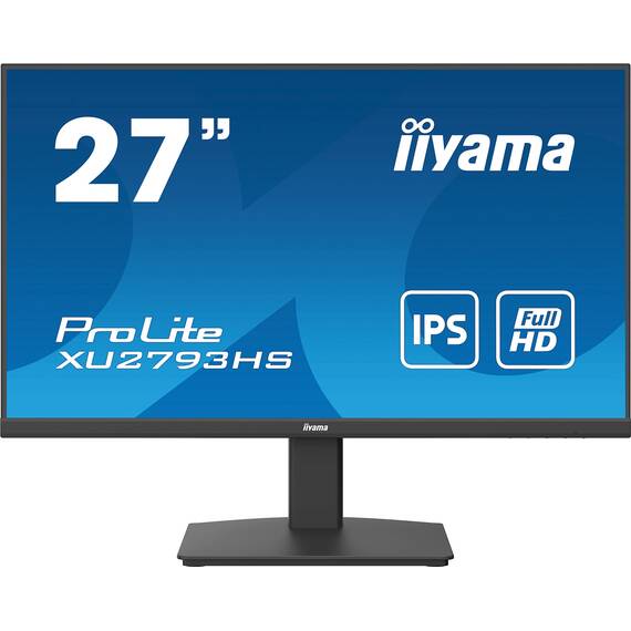 iiyama Prolite XU2793HS-B7 68,6cm 27" IPS LED-Monitor Full-HD 100Hz HDMI DP Adaptive Sync schwarz