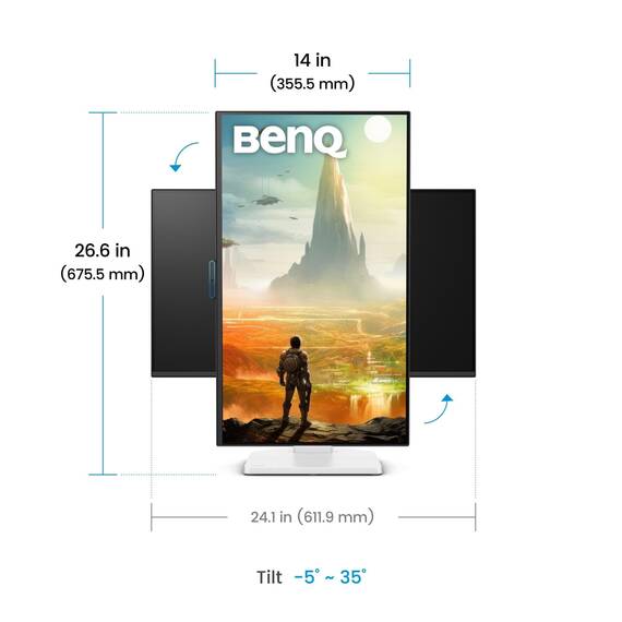 BenQ GW2790TE 27 Zoll 144Hz FHD IPS Monitor, USB-C, Eye-Care, Low Blue Light, Flicker-Free, TÜV-Zertifiziert, ergonomisch, Home Office