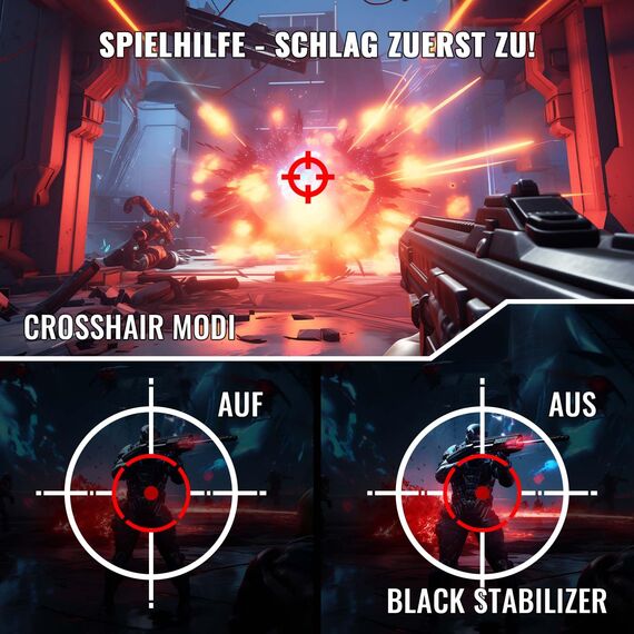 Minifire Gaming Monitor 24 Zoll, 180 Hz, 1ms, FreeSync, Full HD(1920 x 1080), Rahmenlos Bildschirm, Einstellbar, Low Blue Light, HDR 10,300Nits, sRGB 110%, 4000:1 Kontrast, HDMI 2.0&DP 1.2(MFG24F4L)
