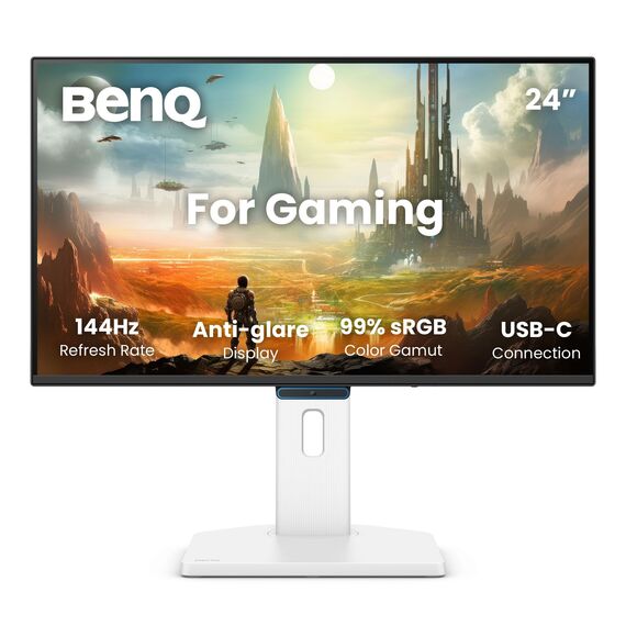 BenQ GW2490TE 23,8 Zoll Monitor 144Hz FHD IPS, USB-C, Eye-Care, Low Blue Light, Flicker-Free, TÜV-Zertifiziert, ergonomisches Design für Home Office