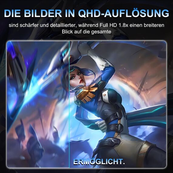 Minifire 24.5 Zoll Gaming Monitor 300Hz/240Hz,QHD (2560 * 1440) höhenverstellbare,MPRT 1ms with 8 bit Fast IPS Panel,sRGB 136%, HDMI 2.1 （FRL/VRR,Pip/PBP,Adaptive Sync