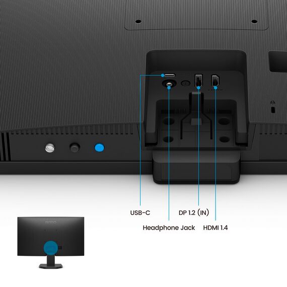 BenQ GW2790CE 27 Zoll 1080p FHD 144 Hz IPS Eye-Care-Monitor für das Homeoffice, USB-C, 1080 x 1920, Visual Optimizer, flimmerfrei, Low Blue Light, ultraschmaler Rahmen, TÜV-Zertifiziert, Eye-CareU