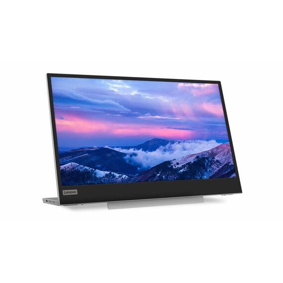 Lenovo L15 | 15,6" Full HD Monitor | 1920x1080 | 60Hz | 250 nits | 6ms Reaktionszeit | IPS-Panel | USB-C 3.2 | USB 2.0 | entspiegelt | 0,86kg | schwarz | inkl. USB-C Kabel