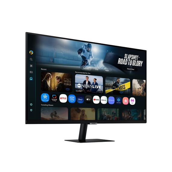Samsung M70F 32 Zoll 4K Smart AI Monitor, VA-Panel, 3840 x 2160, 60Hz, 4ms (G/G), Speaker, Gaming Hub, 4K Upscaling, Sprachsteuerung, Smart TV-Apps & AI Features, HDR10, USB-C, HDMI LS32FM700UUXEN