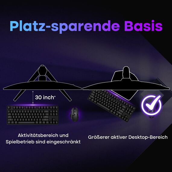 Amzfast 27 Zoll 4K Dual Modus Gaming Fast IPS Monitor, UHD 160 Hz/FHD 320 Hz, Eingebaute Lautsprecher, 1ms MPRT, HDR 400, sRGB 126%, HDMI 2.1, DP 1.4, PBP/Pip, Adaptive Sync- AMZG27F6U