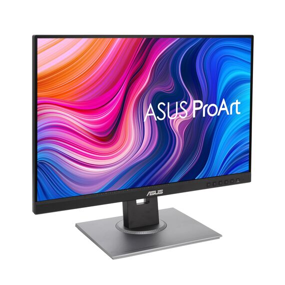 ASUS ProArt PA248QV - 24.1 Zoll WUXGA Professioneller Monitor - 16:10 IPS, 1920x1200 - ergonomisch, Pivot, Calman, Rahmenlos, hohe Farbtreue - DisplayPort, HDMI, D-Sub, USB-Hub