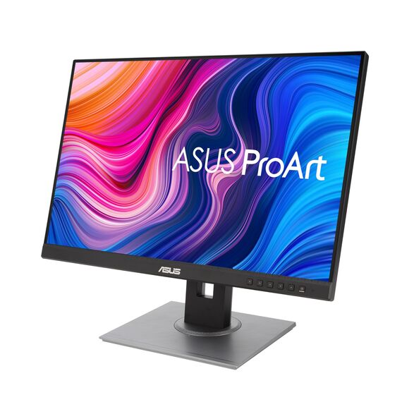 ASUS ProArt PA248QV - 24.1 Zoll WUXGA Professioneller Monitor - 16:10 IPS, 1920x1200 - ergonomisch, Pivot, Calman, Rahmenlos, hohe Farbtreue - DisplayPort, HDMI, D-Sub, USB-Hub