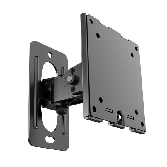 Monitor Wandhalterung - für 17-49 Zoll Bildschirm bis 20 kg,Heavy Duty Monitor Hatlerung Wand Neigung Drehung und Schwenkfunktion,VESA 75/100mm