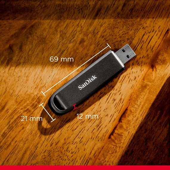 Sandisk Extreme PRO 2 TB High-Performance-Flash-Laufwerk mit USB Type-A-Anschluss (Lesegeschwindigkeiten bis zu 1.000 MB/s, Schreibgeschwindigkeiten bis zu 900 MB/s, RescuePRO Deluxe-Software)