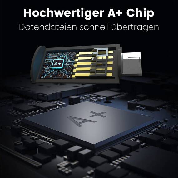 USB Sticks 4GB 10 Stück, AreTop Speicherstick 4GB Rotate Metall High Speed USB 2.0 Flash Drive (10 Farben)