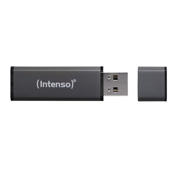 Intenso Alu Line 8GB Speicherstick USB 2.0 anthrazit (Packung mit 4)