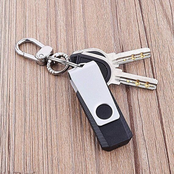 USB Sticks 32GB, 10 Stück RAOYI USB-Stick 32GB 2.0, Speicherstick 32GB Flash Laufwerk Schwenken mit Metalldeckel (Schwarz, 10er Pack)