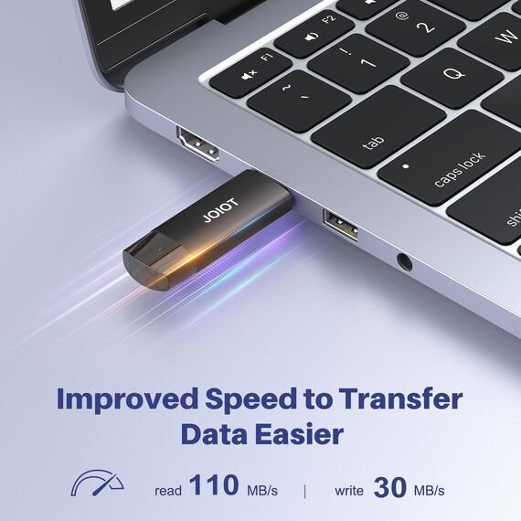 1 Stück USB Stick 128GB 3.0 USB C Stick 3.0 2 in 1 USB 3.0 Flash Drive OTG Speicherstick High Speed Flash Laufwerk Mini Flash Drive für IOS Android Handy Linux Laptop Schwarz (Packung mit 2)